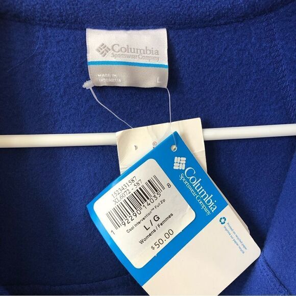 COPY - Columbia Cool Intervention Full Zip Fleece Jacket - Picture 3 of 4